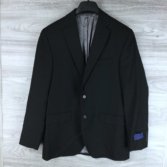 David Donahue Ryan Wool 2 Button Jacket Blazer - Picture 1 of 5